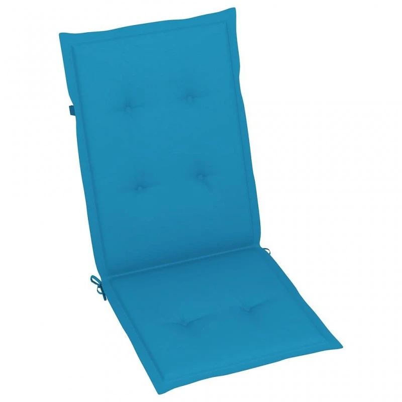 4 Pz Cuscini Per Sedie Da Giardino Blu 120x50x3 Cm 3 4 Pz Cuscini Per Sedie Da Giardino Blu 120x50x3 Cm - immagine 3