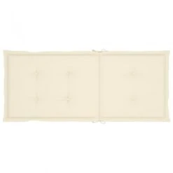4 Pz Cuscini Per Sedie Da Giardino Crema 120x50x3 Cm 11 4 Pz Cuscini Per Sedie Da Giardino Crema 120x50x3 Cm -Garden Home 4 pz cuscini per sedie da giardino crema 120x50x3 cm 4