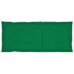 4 Pz Cuscini Per Sedie Da Giardino Verdi 120x50x3 Cm -Garden Home 4 pz cuscini per sedie da giardino verdi 120x50x3 cm 4