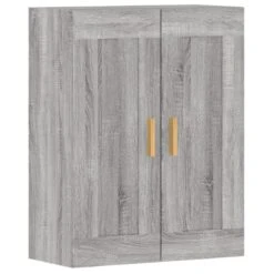 Armadietti A Parete 2 Pz Grigio Sonoma In Legno Multistrato 15 Armadietti A Parete 2 Pz Grigio Sonoma In Legno Multistrato -Garden Home armadietti a parete 2 pz grigio sonoma in legno multistrato 5