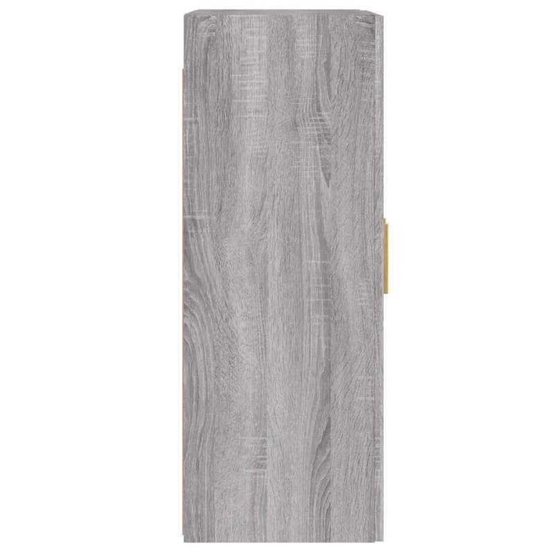 Armadietti A Parete 2 Pz Grigio Sonoma In Legno Multistrato 8 Armadietti A Parete 2 Pz Grigio Sonoma In Legno Multistrato - immagine 8