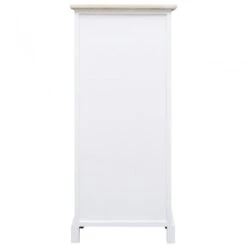 Armadietto 38x28x86 Cm In Legno Di Paulownia -Garden Home armadietto 38x28x86 cm in legno di paulownia 2