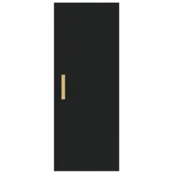 Armadietto A Muro Nero 34,5x34x90 Cm In Legno Multistrato -Garden Home armadietto a muro nero 345x34x90 cm in legno multistrato 5