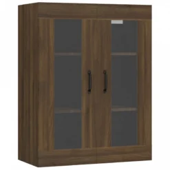 Armadietto Pensile A Parete Rovere Marrone 69,5x34x90 Cm -Garden Home armadietto pensile a parete rovere marrone 695x34x90 cm 1