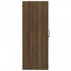 Armadietto Pensile A Parete Rovere Marrone 69,5x34x90 Cm -Garden Home armadietto pensile a parete rovere marrone 695x34x90 cm 3