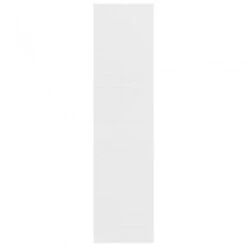 Armadio Bianco 100x50x200 Cm In Legno Multistrato -Garden Home armadio bianco 100x50x200 cm in legno multistrato 4