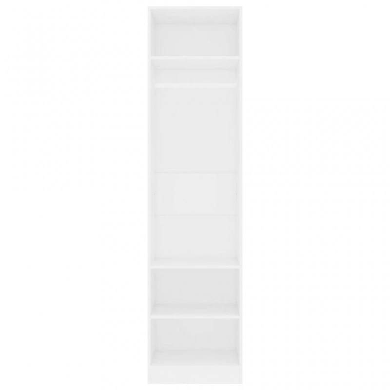 Armadio Bianco 50x50x200 Cm In Truciolato 5 Armadio Bianco 50x50x200 Cm In Truciolato - immagine 5