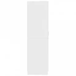 Armadio Bianco 80x52x180 Cm In Legno Multistrato -Garden Home armadio bianco 80x52x180 cm in legno multistrato 6