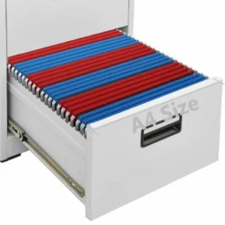 Armadio Classificatore Grigio Chiaro 46x62x133 Cm In Acciaio 12 Armadio Classificatore Grigio Chiaro 46x62x133 Cm In Acciaio -Garden Home armadio classificatore grigio chiaro 46x62x133 cm in acciaio 2