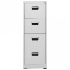 Armadio Classificatore Grigio Chiaro 46x62x133 Cm In Acciaio 13 Armadio Classificatore Grigio Chiaro 46x62x133 Cm In Acciaio -Garden Home armadio classificatore grigio chiaro 46x62x133 cm in acciaio 3