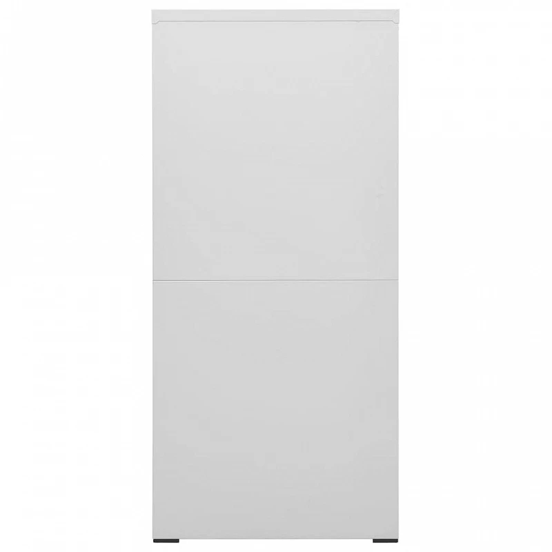 Armadio Classificatore Grigio Chiaro 46x62x133 Cm In Acciaio 5 Armadio Classificatore Grigio Chiaro 46x62x133 Cm In Acciaio - immagine 5