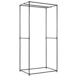 Armadio Nero 75x50x160 Cm -Garden Home armadio nero 75x50x160 cm 4