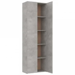 Armadio Per Ufficio Grigio Calcestruzzo 60x32x190 Cm Truciolato 9 Armadio Per Ufficio Grigio Calcestruzzo 60x32x190 Cm Truciolato -Garden Home armadio per ufficio grigio calcestruzzo 60x32x190 cm truciolato 4