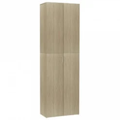 Armadio Per Ufficio Rovere Sonoma 60x32x190 Cm In Truciolato 6 Armadio Per Ufficio Rovere Sonoma 60x32x190 Cm In Truciolato -Garden Home armadio per ufficio rovere sonoma 60x32x190 cm in truciolato 1