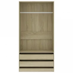 Armadio Rovere Sonoma 100x50x200 Cm In Truciolato 10 Armadio Rovere Sonoma 100x50x200 Cm In Truciolato -Garden Home armadio rovere sonoma 100x50x200 cm in truciolato 3