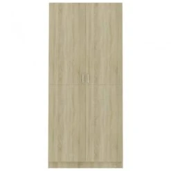 Armadio Rovere Sonoma 90x52x200 Cm In Truciolato -Garden Home armadio rovere sonoma 90x52x200 cm in truciolato 5
