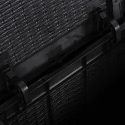 Baule Da Giardino 90 L Nero In Rattan PP -Garden Home baule da giardino 90 l nero in rattan pp 4