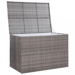 Baule Da Giardino Grigio 150x100x100 Cm In Polyrattan 11 Baule Da Giardino Grigio 150x100x100 Cm In Polyrattan -Garden Home baule da giardino grigio 150x100x100 cm in polyrattan 3