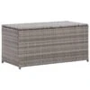 Baule Da Giardino In Polyrattan 100x50x50 Cm Grigio 14 Baule Da Giardino In Polyrattan 100x50x50 Cm Grigio -Garden Home baule da giardino in polyrattan 100x50x50 cm grigio