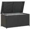 Baule Da Giardino In Polyrattan 100x50x50 Cm Nero 17 Baule Da Giardino In Polyrattan 100x50x50 Cm Nero -Garden Home baule da giardino in polyrattan 100x50x50 cm nero
