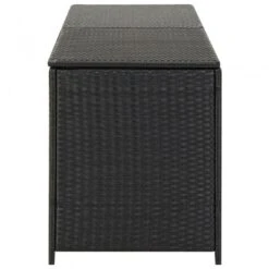 Baule Da Giardino In Polyrattan 200x50x60 Cm Nero 10 Baule Da Giardino In Polyrattan 200x50x60 Cm Nero -Garden Home baule da giardino in polyrattan 200x50x60 cm nero 2