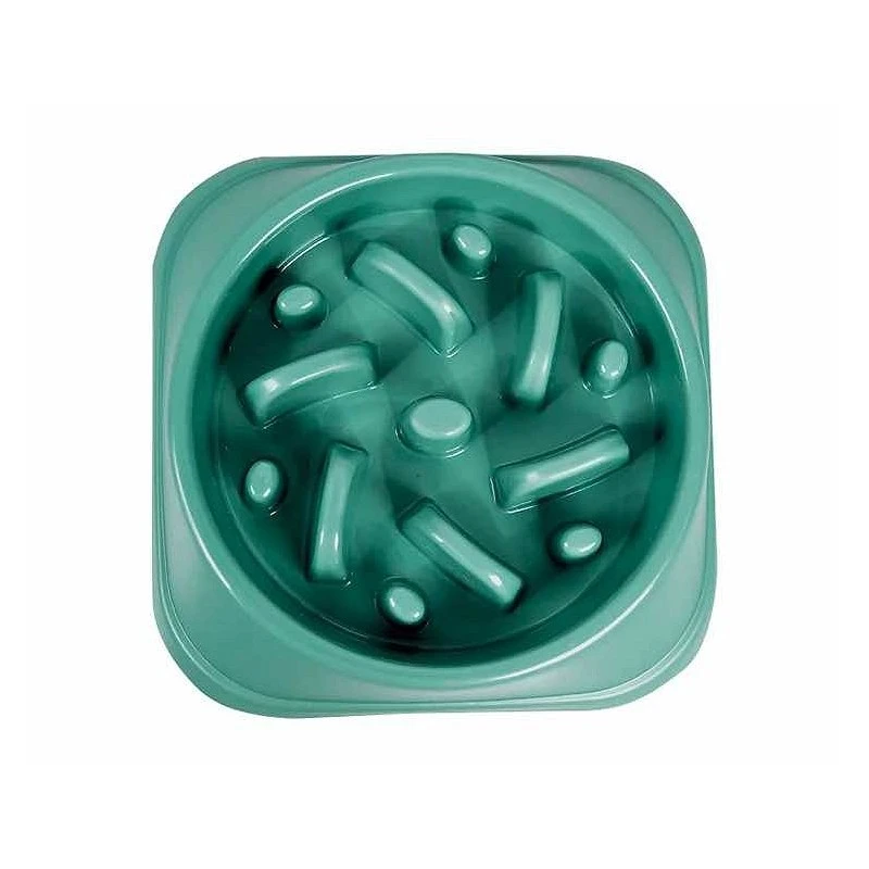 BAUMOOD Ciotola Per Cani Anti Ingozzamento Soffocamento Verde 1 BAUMOOD Ciotola Per Cani Anti Ingozzamento Soffocamento Verde