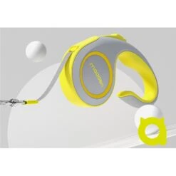 BAUMOOD Guinzaglio Retrattile Per Cani Con Manico Antiscivolo