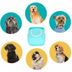 BAUMOOD Spugna Massaggiante Con Contenitore Di Shampoo Per Cani E Gatti -Garden Home baumood spugna massaggiante con contenitore di shampoo per cani e gatti 11