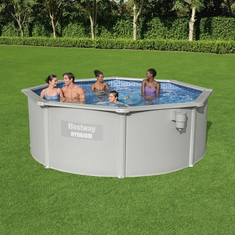 Bestway Piscina Fuoriterra Rotonda Hydrium 360x120 Cm 1 Bestway Piscina Fuoriterra Rotonda Hydrium 360x120 Cm