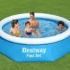 Bestway Piscina Gonfiabile Rotonda Fast Set 244x66 Cm 57265 -Garden Home bestway piscina gonfiabile rotonda fast set 244x66 cm 57265