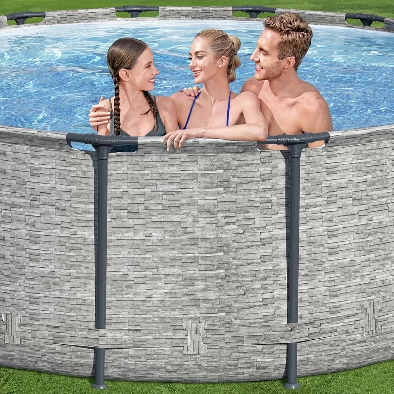 Bestway Piscina Power Steel 427x122 Cm 4 Bestway Piscina Power Steel 427x122 Cm - immagine 4