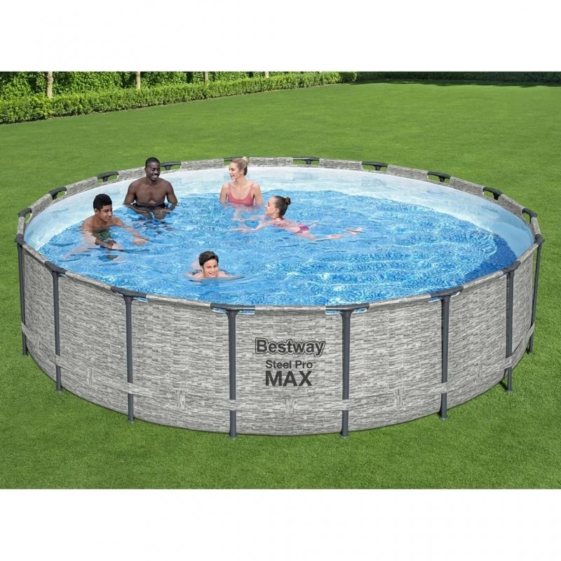 Bestway Piscina Power Steel 549x122 Cm 1 Bestway Piscina Power Steel 549x122 Cm