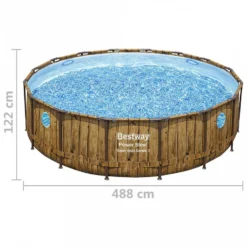 Bestway Set Piscina Power Steel 488x122 Cm -Garden Home bestway set piscina power steel 488x122 cm 7