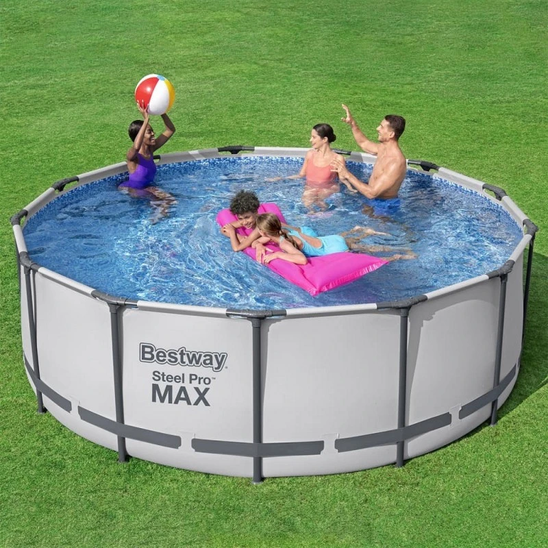 Bestway Steel Pro MAX Set Piscina Rotonda 396x122 Cm 1 Bestway Steel Pro MAX Set Piscina Rotonda 396x122 Cm