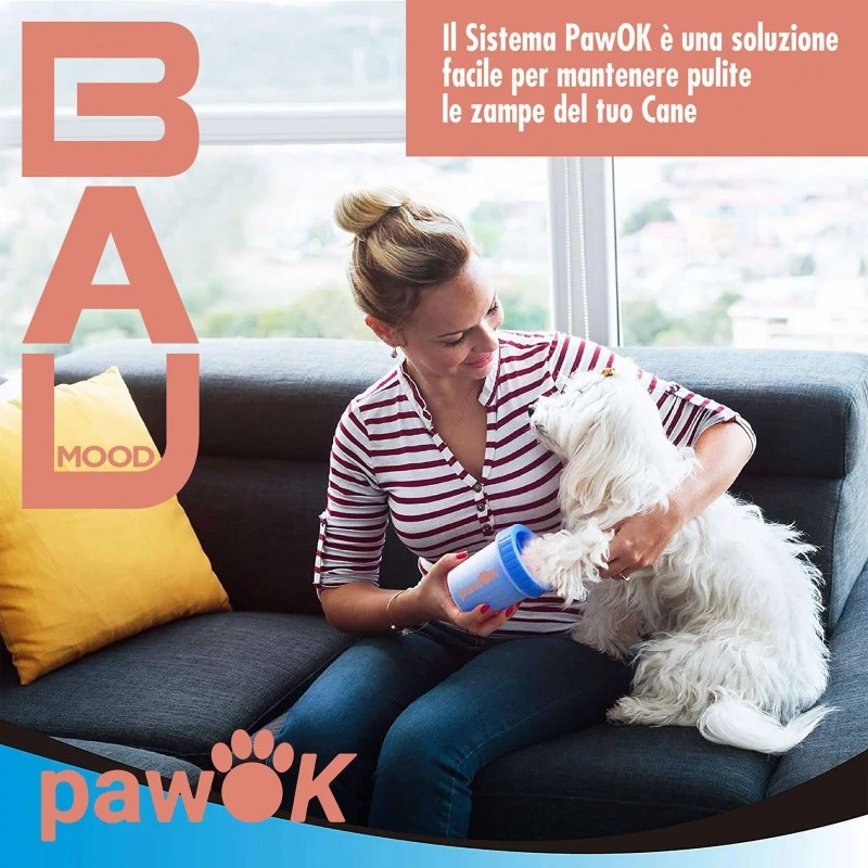 Biomood Pawok Pulisci Zampe Cani Medio/Piccoli 3 Biomood Pawok Pulisci Zampe Cani Medio/Piccoli - immagine 3