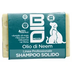 Biomood Shampoo Solido Neem Pet Professionale 100 G
