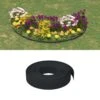 Bordature Da Giardino 4 Pz Nere 10 M 10 Cm In Polietilene -Garden Home bordature da giardino 4 pz nere 10 m 10 cm in polietilene