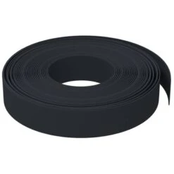 Bordature Da Giardino 4 Pz Nere 10 M 10 Cm In Polietilene -Garden Home bordature da giardino 4 pz nere 10 m 10 cm in polietilene 3