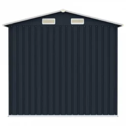 Capanno Da Giardino Antracite 205x129x183 Cm In Acciaio Zincato -Garden Home capanno da giardino antracite 205x129x183 cm in acciaio zincato 4