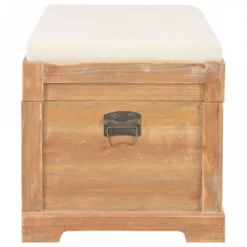 Cassapanca Con Cuscino 80x40x40 Cm MDF -Garden Home cassapanca con cuscino 80x40x40 cm mdf 6