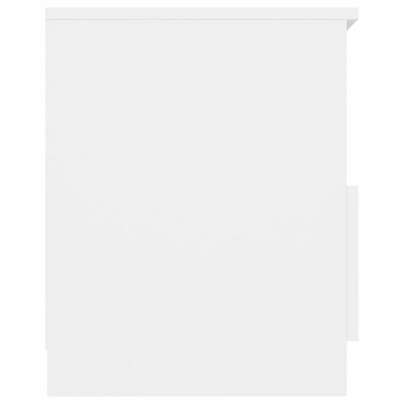 Comodini 2 Pz Bianchi 40x40x50 Cm In Legno Multistrato 5 Comodini 2 Pz Bianchi 40x40x50 Cm In Legno Multistrato - immagine 5