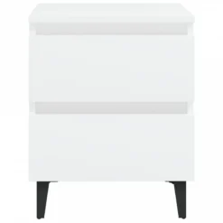 Comodini 2 Pz Bianco Lucido 40x35x50 Cm In Legno Multistrato 12 Comodini 2 Pz Bianco Lucido 40x35x50 Cm In Legno Multistrato -Garden Home comodini 2 pz bianco lucido 40x35x50 cm in legno multistrato 4