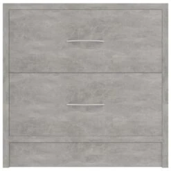 Comodini 2 Pz Grigio Calcestruzzo 40x30x40 Cm In Truciolato 11 Comodini 2 Pz Grigio Calcestruzzo 40x30x40 Cm In Truciolato -Garden Home comodini 2 pz grigio calcestruzzo 40x30x40 cm in truciolato 4