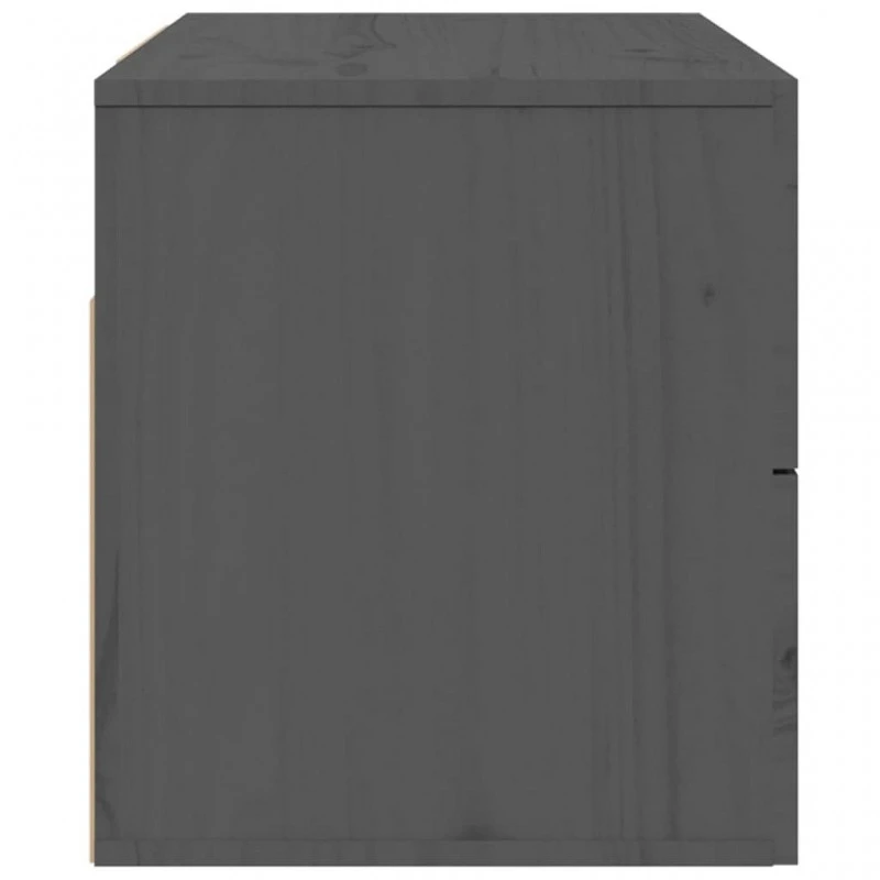 Comodini A Muro 2 Pz Grigio 50x36x40 Cm 7 Comodini A Muro 2 Pz Grigio 50x36x40 Cm - immagine 7
