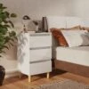 Comodino Con Gambe In Legno Massello Bianco Lucido 40x35x69 Cm 17 Comodino Con Gambe In Legno Massello Bianco Lucido 40x35x69 Cm -Garden Home comodino con gambe in legno massello bianco lucido 40x35x69 cm