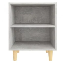 Comodino Con Gambe In Legno Massello Grigio Cemento 40x30x50 Cm 9 Comodino Con Gambe In Legno Massello Grigio Cemento 40x30x50 Cm -Garden Home comodino con gambe in legno massello grigio cemento 40x30x50 cm 3