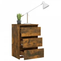 Comodino Rovere Fumo 40x35x62,5 Cm In Legno Multistrato 13 Comodino Rovere Fumo 40x35x62,5 Cm In Legno Multistrato -Garden Home comodino rovere fumo 40x35x625 cm in legno multistrato 5
