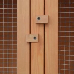 Conigliera A 6 Stanze Per Animali Piccoli In Legno -Garden Home conigliera a 6 stanze per animali piccoli in legno 5