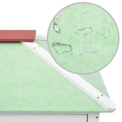 Conigliera A Due Piani Rossa In Legno 12 Conigliera A Due Piani Rossa In Legno -Garden Home conigliera a due piani rossa in legno 5