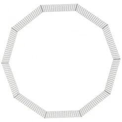 Conigliera Con 10 Pannelli 54x60 Cm Ferro Zincato -Garden Home conigliera con 10 pannelli 54x60 cm ferro zincato 6